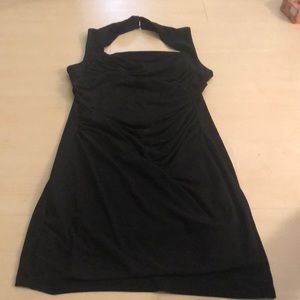 Black spense cocktail dress.